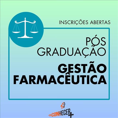 PÓS GRADUAÇÃO EM GESTÃO FARMACÊUTICA