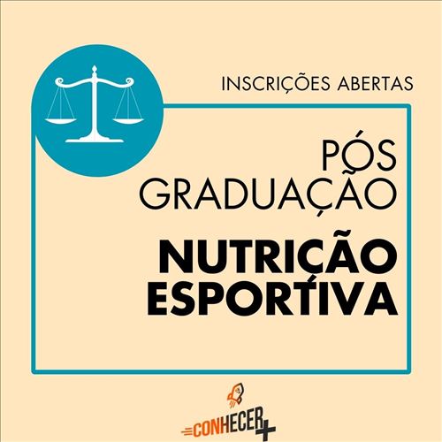 PÓS GRADUAÇÃO EM NUTRIÇÃO ESPORTIVA