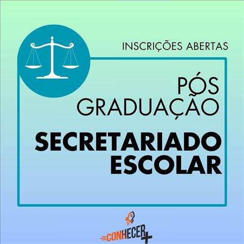 PÓS GRADUAÇÃO EM SECRETARIADO ESCOLAR