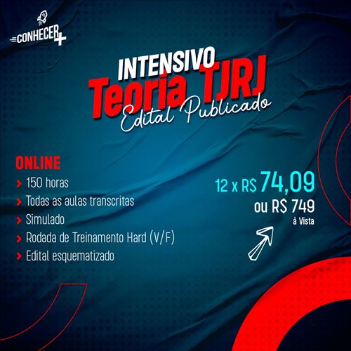 INTENSIVO MAGISTRATURA TJRJ 2023