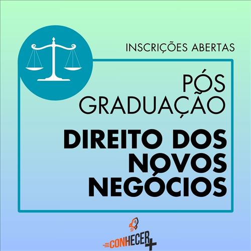 PÓS GRADUAÇÃO EM DIREITO DOS NOVOS NEGÓCIOS