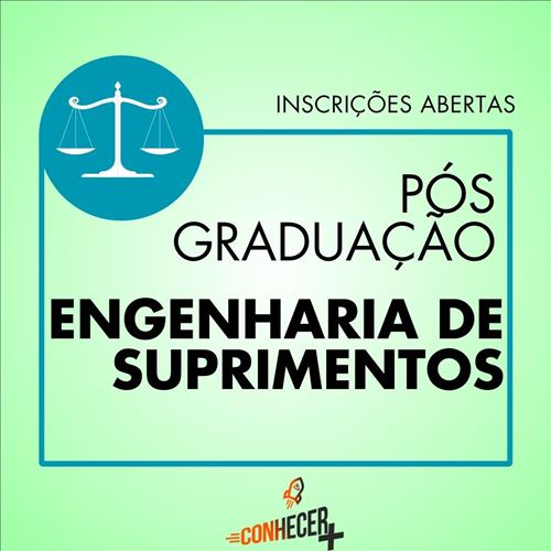 PÓS GRADUAÇÃO EM ENGENHARIA DE SUPRIMENTOS