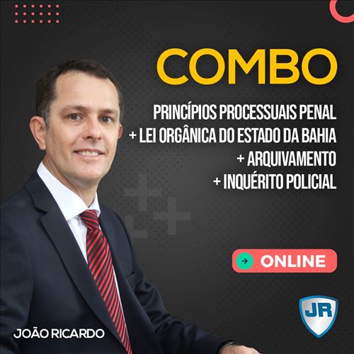 COMBO PROCESSO PENAL BANCA DO JR